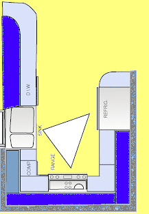 แบบห้องครัว U
