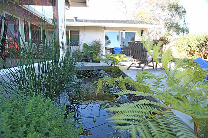 แบบสวนน้ําข้างบ้าน