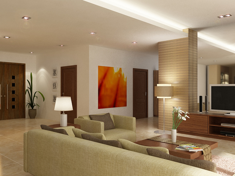 ห้องนั่งเล่น painting