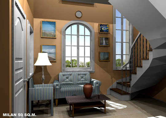 Interior แบบบ้าน Milan